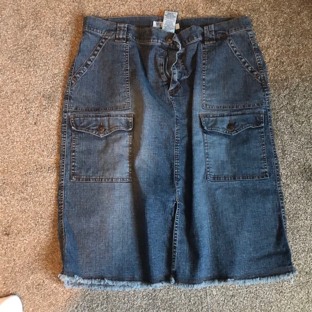 Denim skirt
